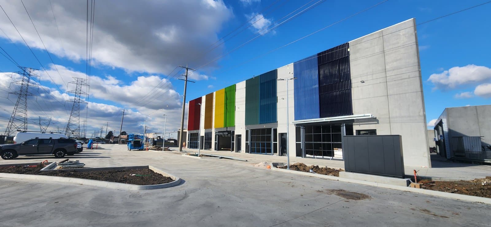 Keilor East Industrial Facade